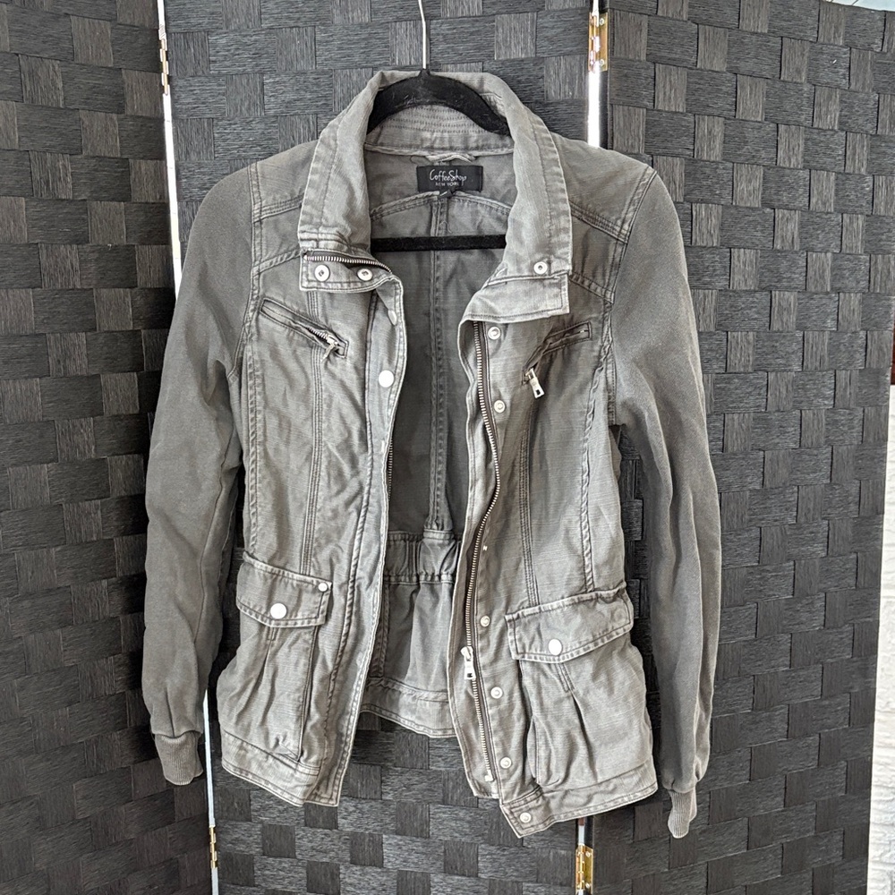 Gray Utility Jacket